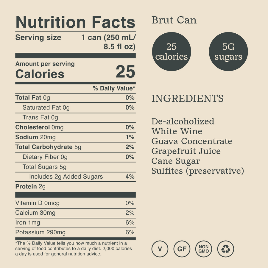 Non-Alcoholic Brut Can 4-Pack - Affiliates