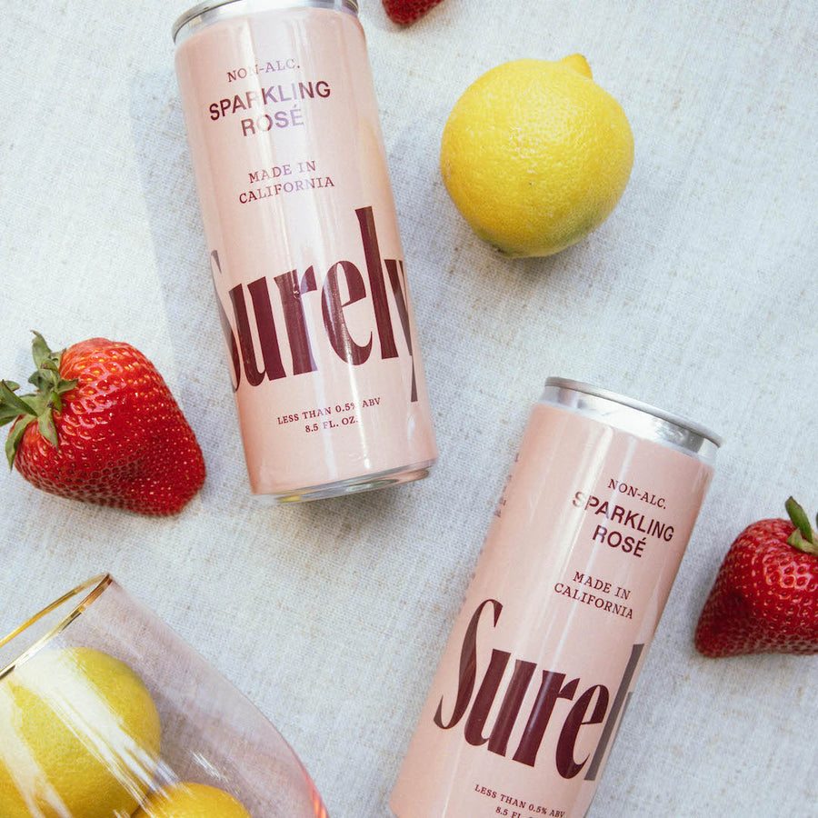 Non-Alcoholic Sparkling Rosé Can 4-Pack