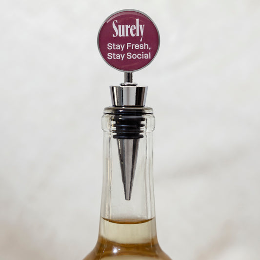Stay Social Wine Stopper